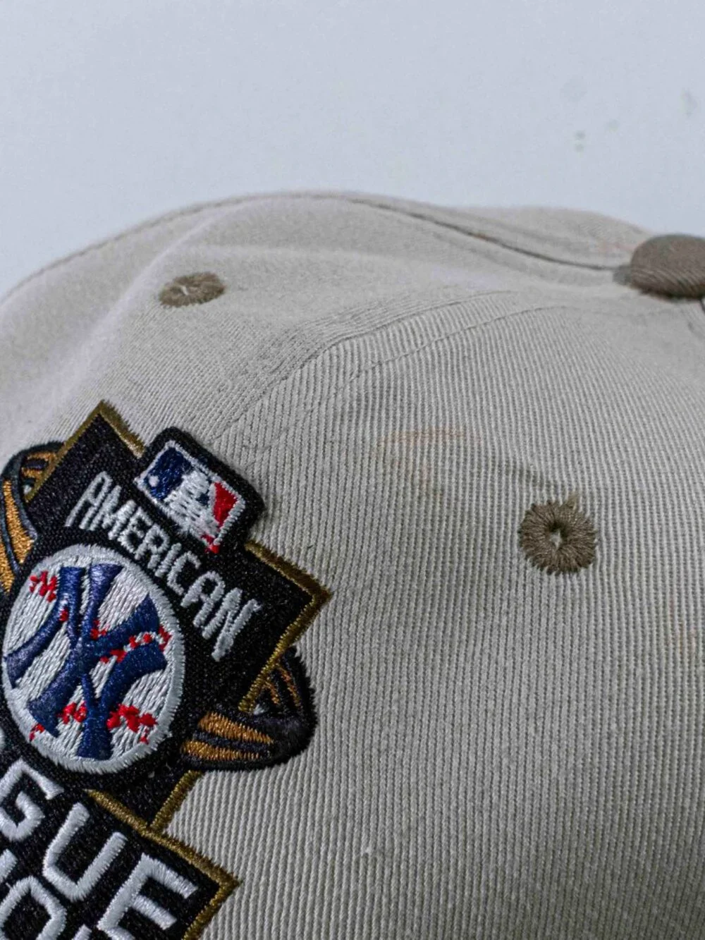 Vintage New York Yankees 2001 AL Champions Hat New Era MLB Cap Y2K NY Baseball